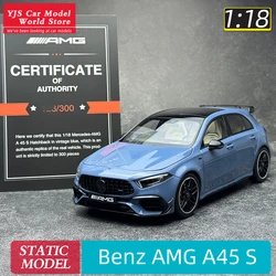 Производительность Kiloworks/NZG 1:18 для Benz AMG A45 S Коллекция моделей автомобилей из сплава Новый стиль + присоска Открыватель дверей