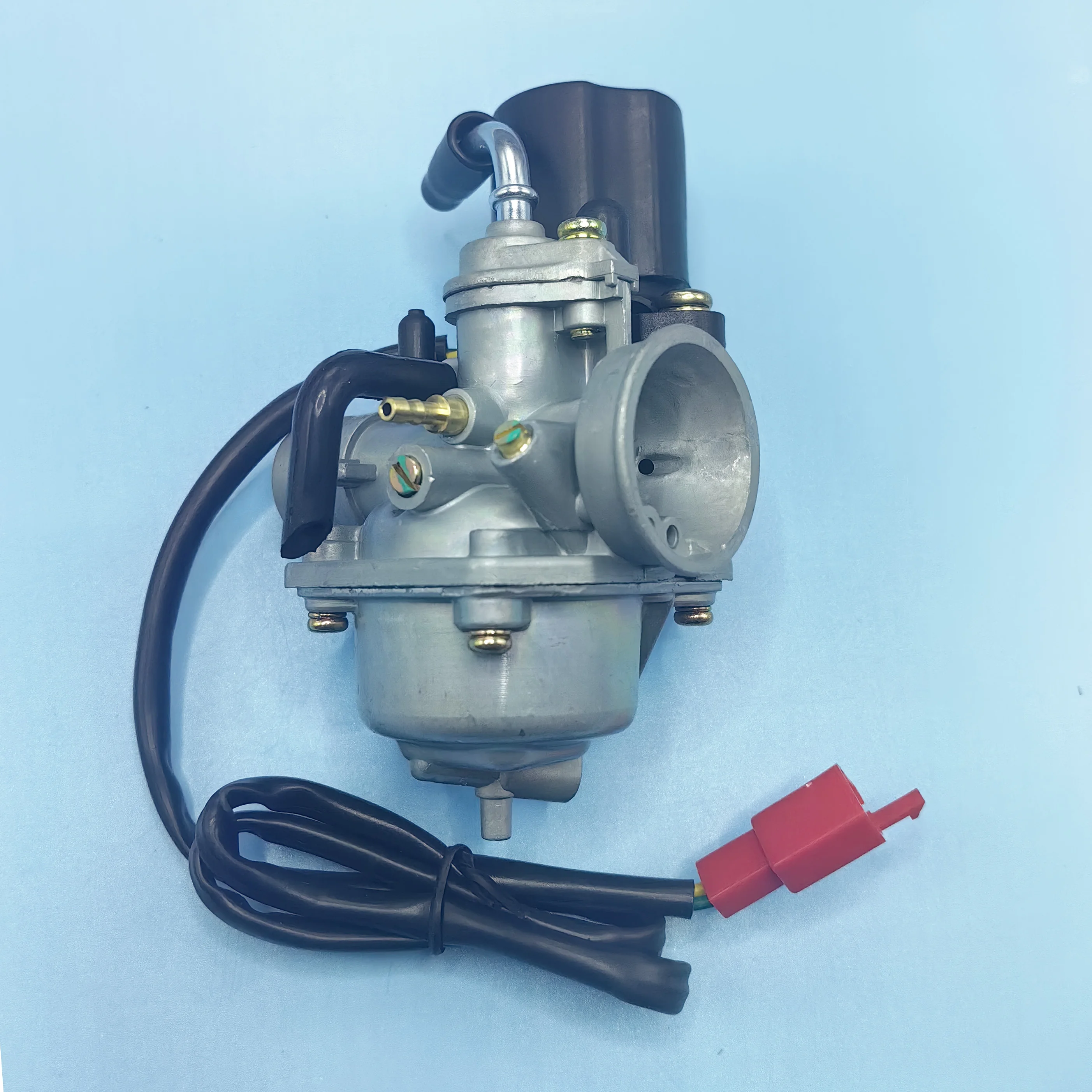 19mm Carburetor For Apache RLX100 RLX50 Peugeot Speedfight 3 Gilera DNA50 Quadzilla 100 CPI Aragon GP 50CC Carb view 4