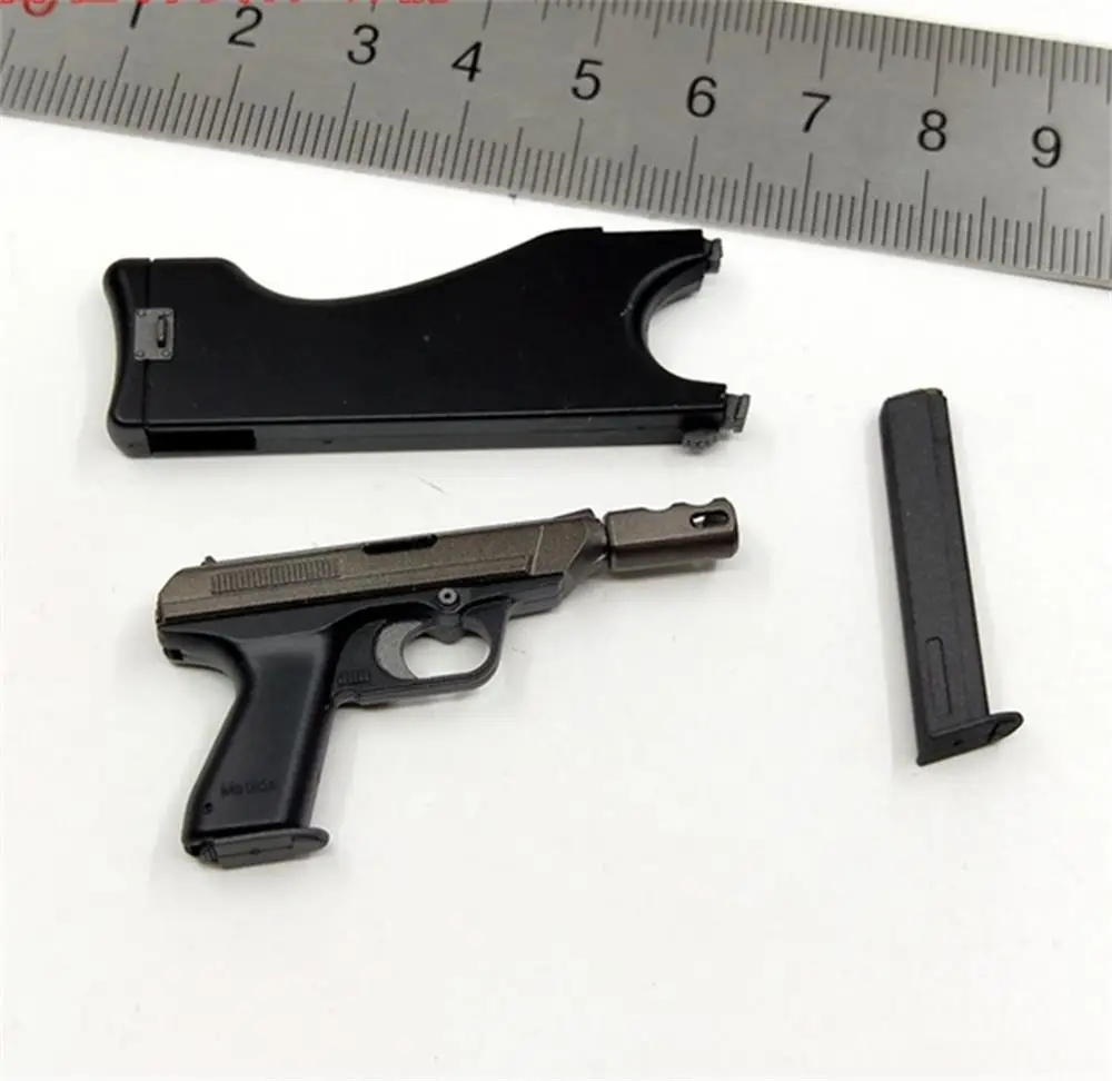 DAMTOYS DAM 1/6 DMS030 Residents Handgunss Toys Model Weapons PVC Material Model For 12" Action Figure Collect