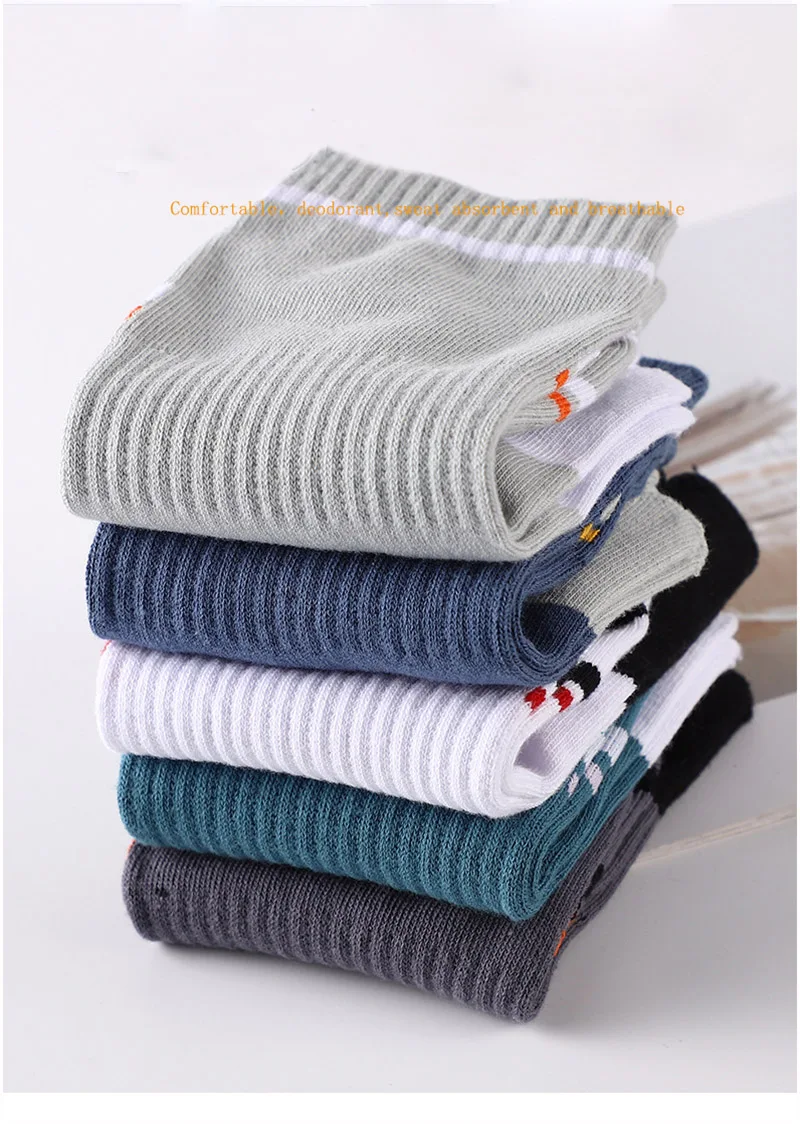 5 Pairs Five Fingers Short Socks Young Men Women Cotton Breathable Split Toe Low Tube Sock Badminton Running Sport Ankle Socks