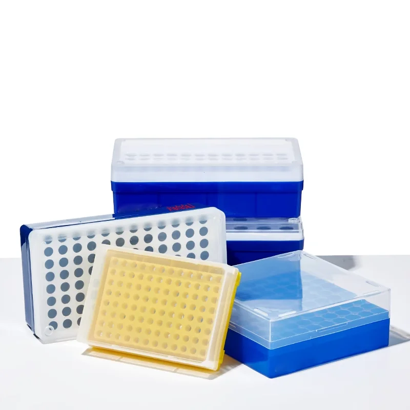 1pcs 0.2ml 0.5ml 1.5/2ml plastic Centrifugal tube Storage box Lab 32/72/96 holes PCR tube PP Storage rack