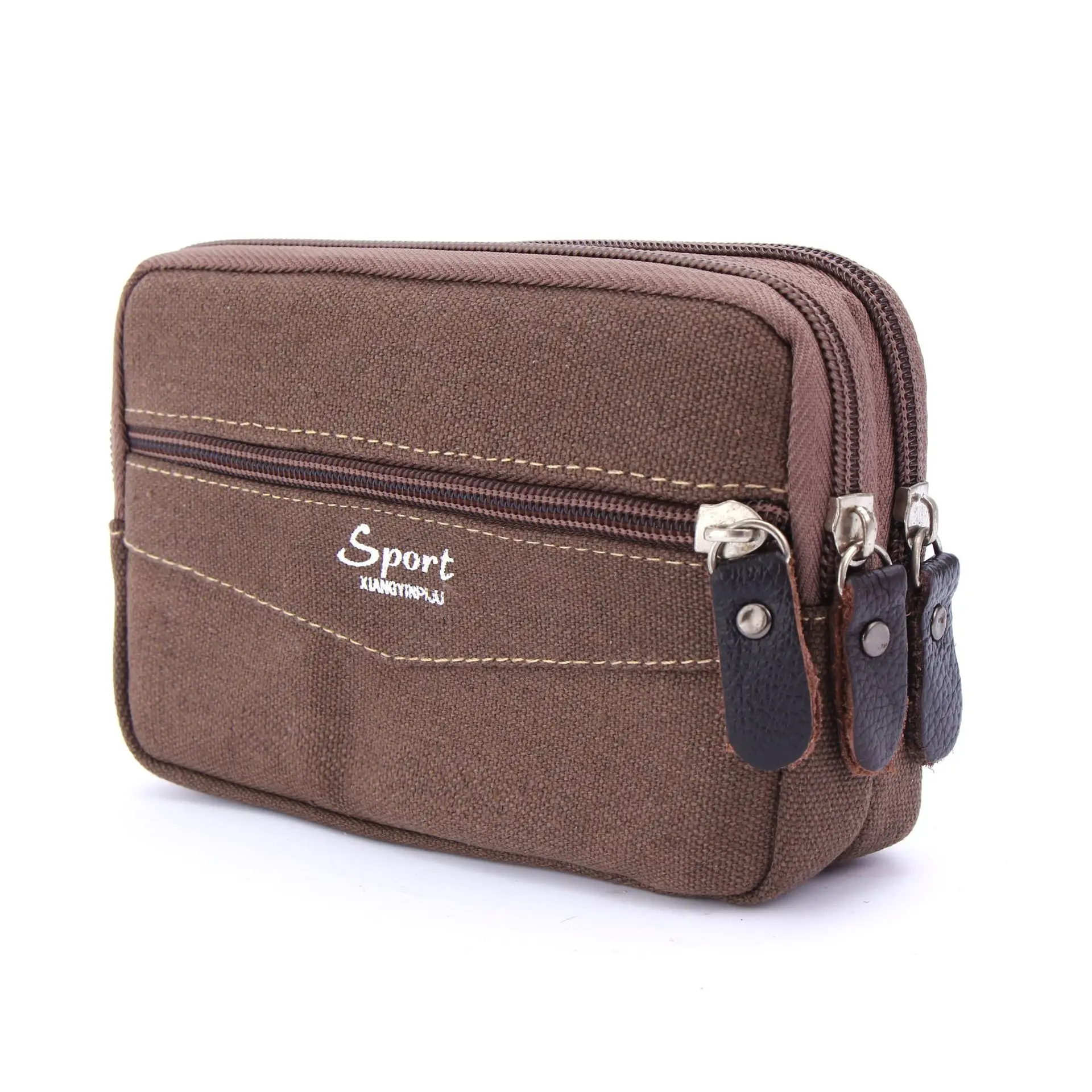 New 6.5 Inch Stall Wear Belt Bag Men\'s Multi-Functional Large Capacity Mobile Phone Wholesale