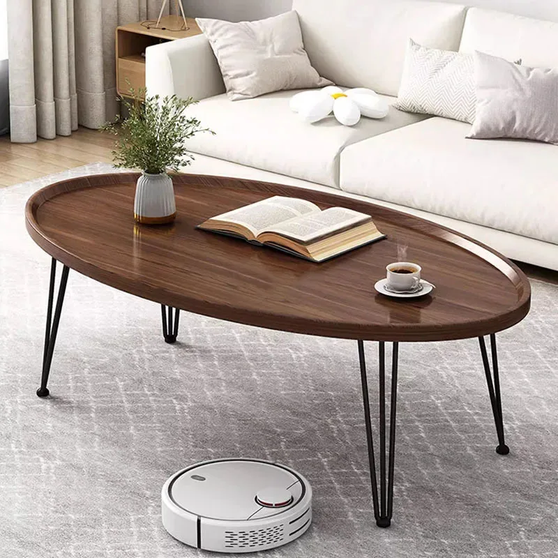 

Square Unique Coffee Tableaesthetic American Oval Organizer Leisure Coffee Table Manicure Mesa Auxiliar Entrance Hall Furniture