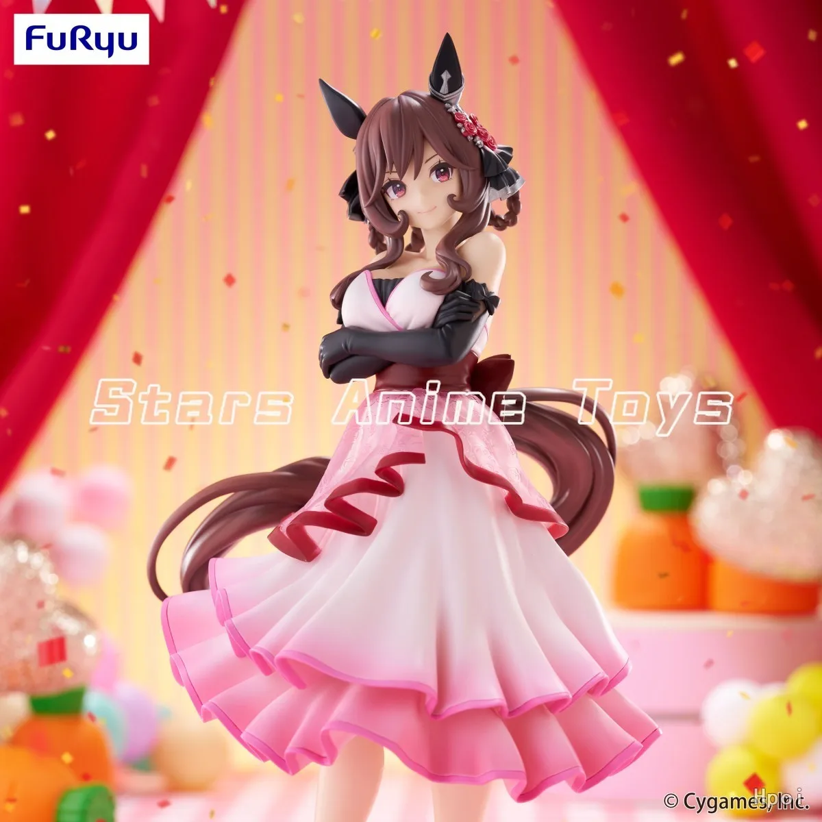 Originele FuRyu Trio-Try-iT figuur PrettyDerby Gentildonna Collection Anime figuurmodel
