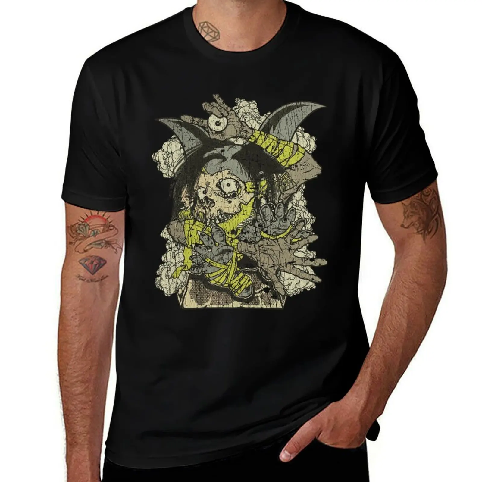 The Gargoyle 1988 T-Shirt Urban Style Casual Short Sleeve Top