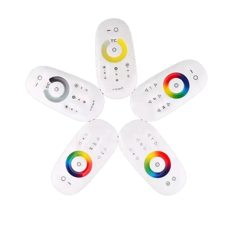 10 WiFi Tuya Smart 2.4G RF Remote Controller Alexa Google Home Voice DC5-24V Warm white Dimmer CCT RGB RGBW RGBCCT LED Strip APP