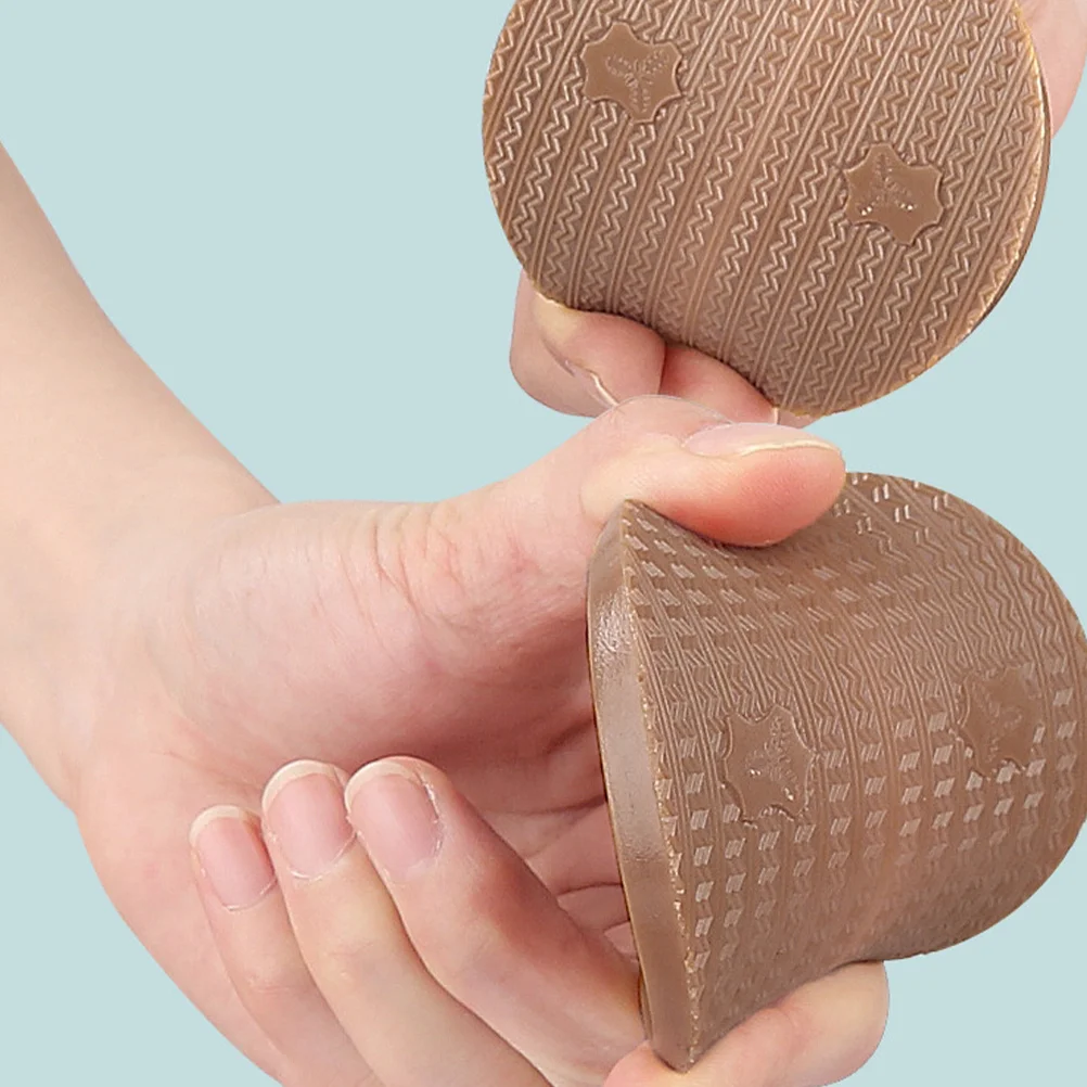 

2 Pcs Heel Protectors Anti-slip Shoe Soles Pads Insoles for Women Athletic Shoes