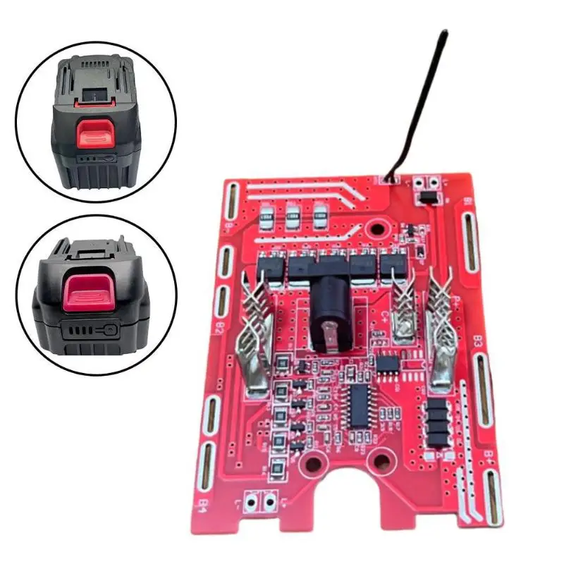 1Pcs DIY Accessories Balanced Protection Board 21V High Power For  5-string With Temperature Control