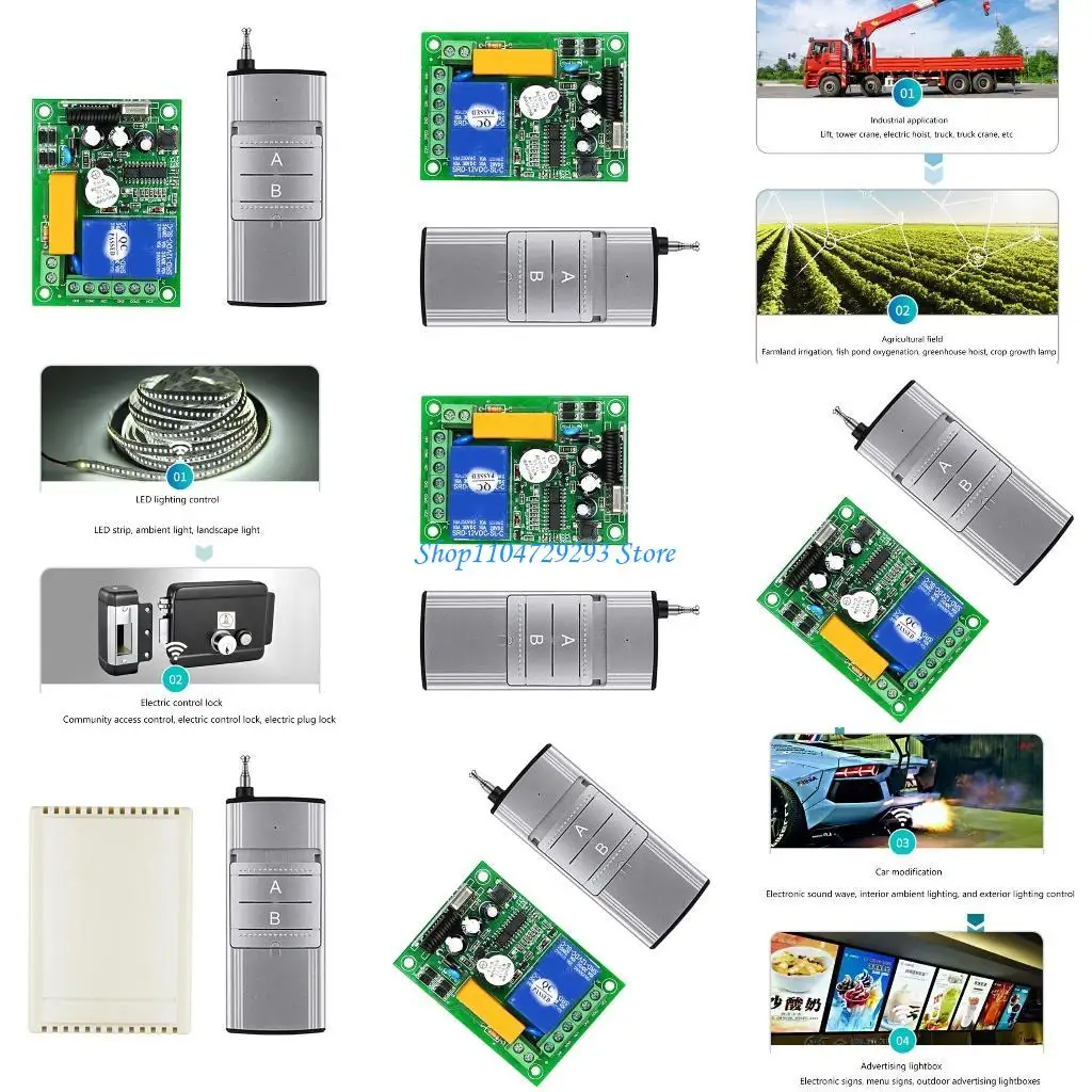 Y2GD AC220V Efficient Motor Reversing Switches Wirelessly Remote Control Switches