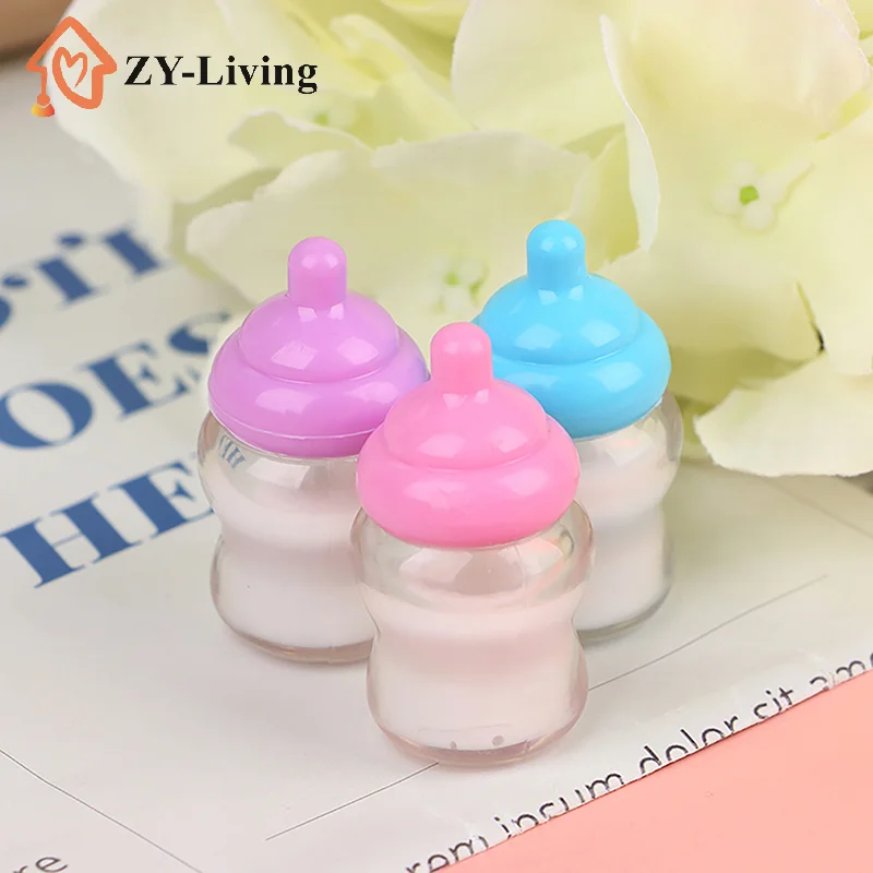 3PCS Dollhouse Baby Bottle Accessories Play House Toys Furniture Doll House Miniature Accessories view 4
