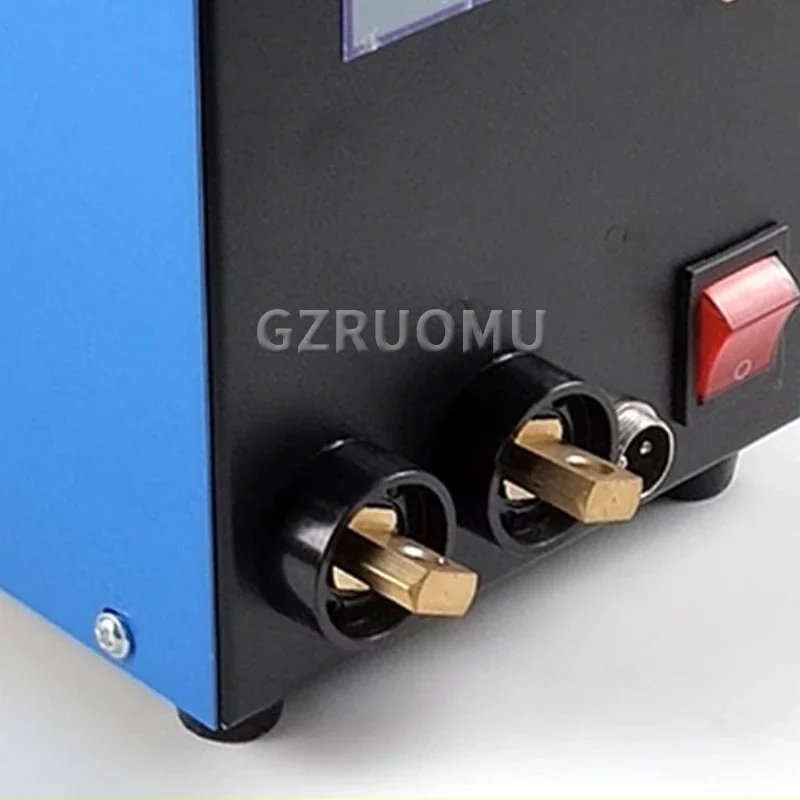 JST-4 5000W Elektromos Hegesztő Ízesít vmivel Hegesztő Digitális kijelző DIY Pedál típusa Ízesít vmivel hegesztő gépi számára 18650 Tettlegesség Nikkel csík