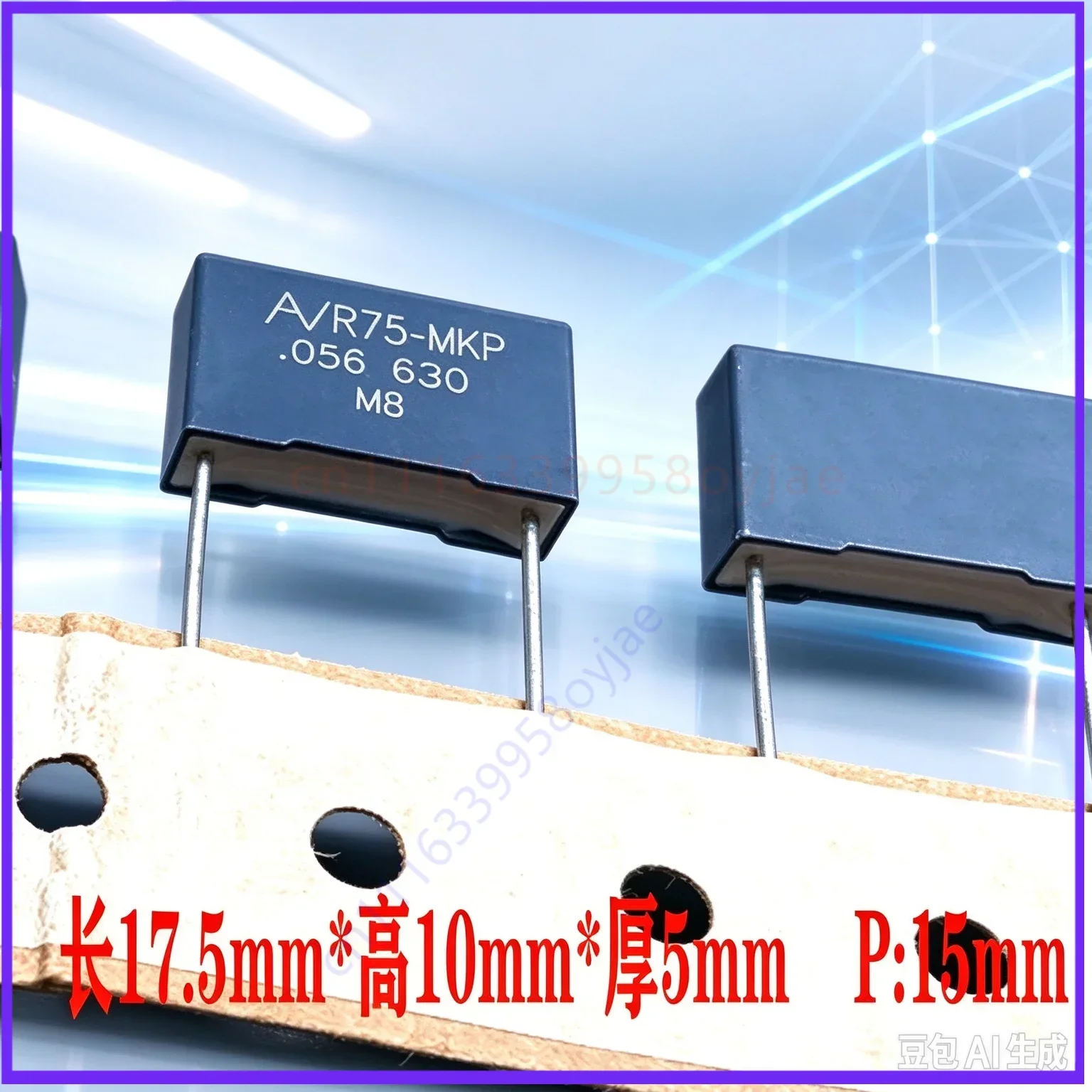 Select KEMET AV MKP R75 0.056uf 563 56nf 630v 2J for Safety Film Capacitor Replace Farad  100pcs