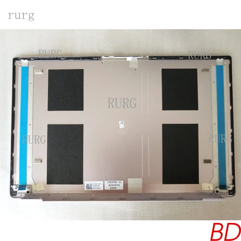 R LCD back cover protector for Dell Inspiron 5000 5391 5390 A, silver color, 02XFJC