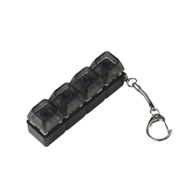 Clicker Fidget Clavier LED – Jouet Anti-stress Portable Avec Lumières, 4x2,5 Cm, Pour Enfant Et Adulte