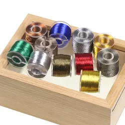 100 Yards/Spool Fishing Rod Building Metallic Thread Nylon Fibers Guide Ring Fix Line Jig Hook Tying Rod Repairing Line