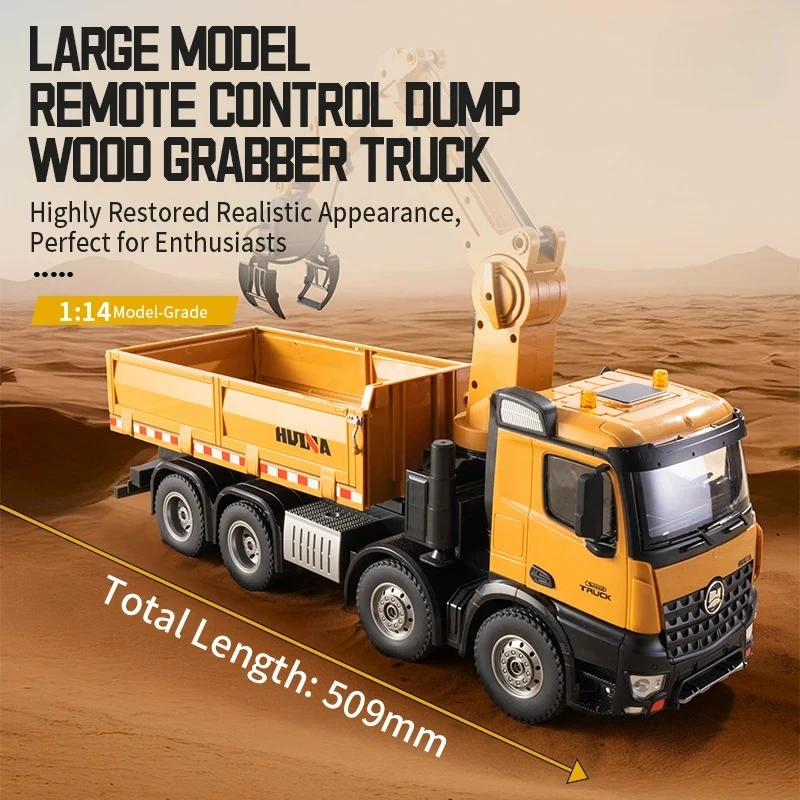 1538 26CH RC Truck 1:14 zdalni – Dump Truck Toy recenzja i cena