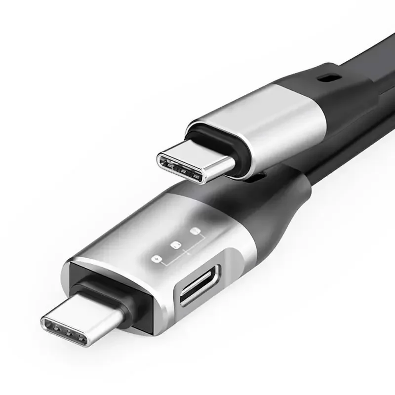 NVME Adapter Cable for Apple iPhone Data TF Transmission OTG Lightning to Type C U Disk Sound Card
