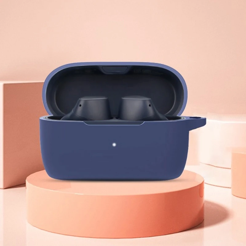 متوافق مع سماعة Jabra-Elite 3 غطاء حماية قابل للغسل وخفيف الوزن للحافظة سيليكون مقاوم للصدمات ومقاوم للماء l