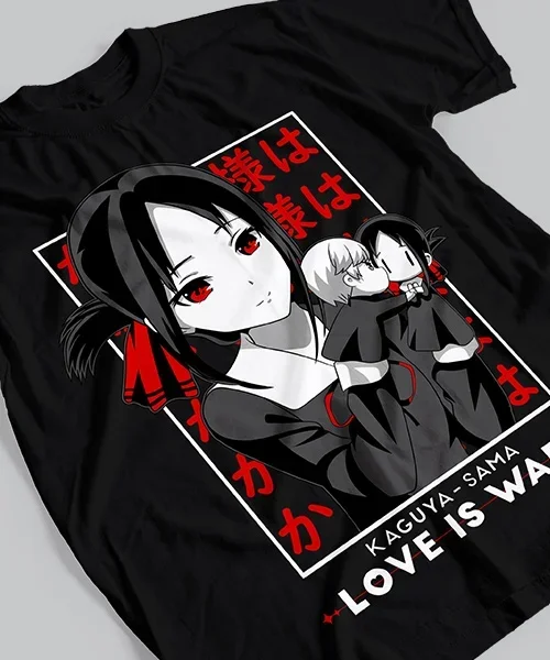 

Camiseta unisex Kaguya Sama Love is War Cotton anime T-shirt