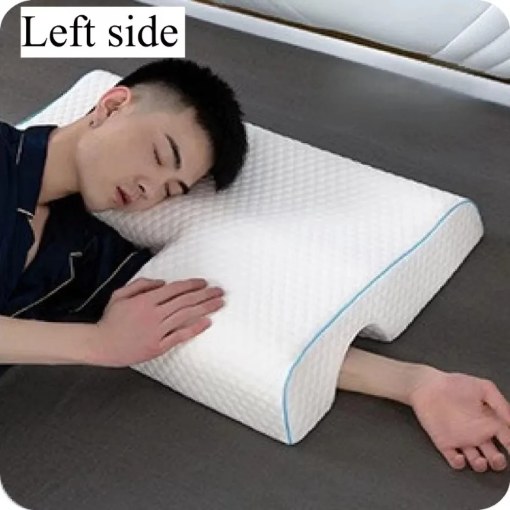 

Gifts Orthopedic Side Sleep Pillow Memory Sponge Breathable Zero Pressure Pillow Couple Pressure-free Hands Couple Pillows