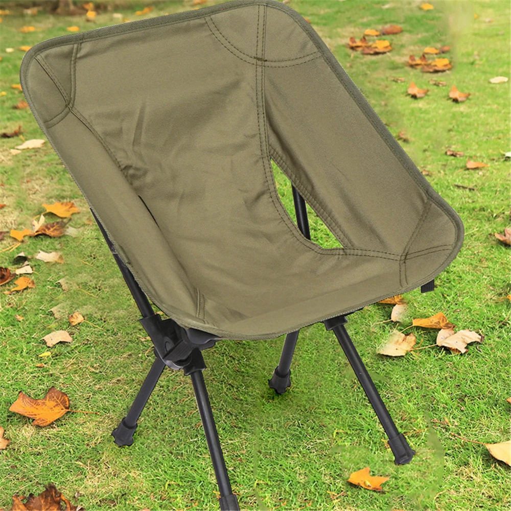 Outdoor Portable Camping Chair Oxford Cloth Folding Lengthen Seat for Fishing BBQ Picnic Beach Ultralight Chairs Max Bear 150KG