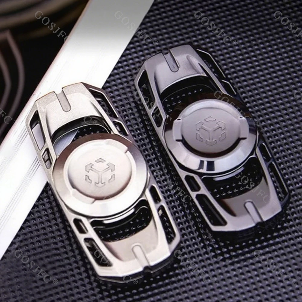 JUZHEDC LINGYIN diapason à deux lames Fidget Spinner métal anxiété jouets Fidget jouets pour adultes Gadgets accessoires de bureau