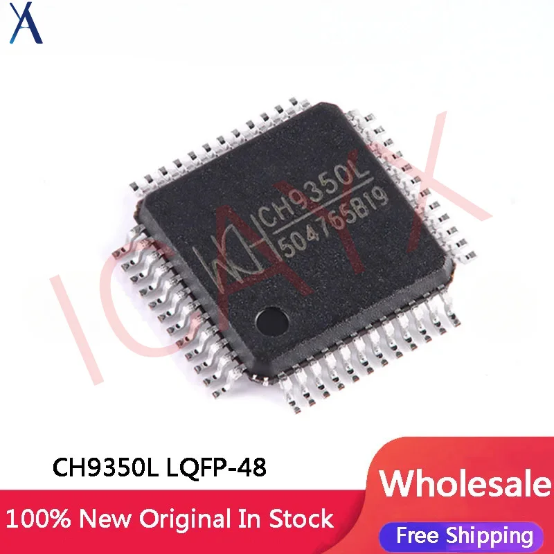 

1-100PCS CH9350L LQCH9350 LQFP-48 CH9350 9350 USB keyboard and mouse extension control chip In Stock Wholesale
