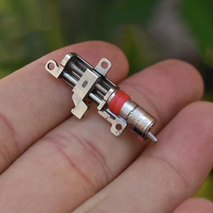 Mikro, küçük, step motor, şanzıman, planet dişli seti, 2 fazlı, 4 telli, vidalı lineer sürgü metalden yapılmıştır, kamera DIY, 5mm bölge no. 8 ile step motorun en büyük satışlarından 12'si