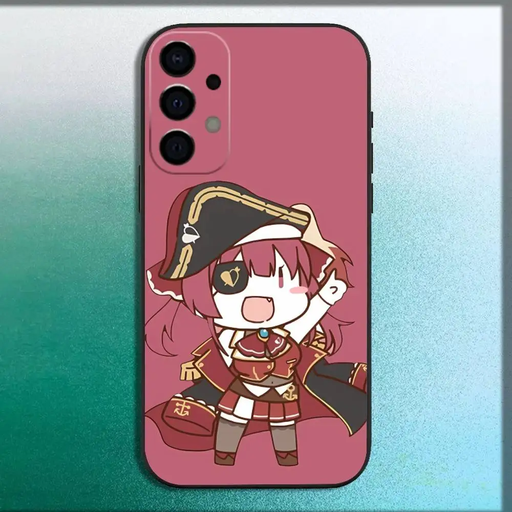 H-Houshou M-Marine Phone Case For Samsung Galaxy A73,72,71,A52,51,40,41,A22,A32,31,A13,12,Note20 Soft Black Shell