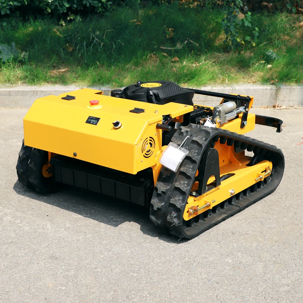 Kosiarka zdalnie sterowana, 9 KM, szerokość skosu 550 mm, 45 °   Kosa z pilotem bezprzewodowym, odpowiednia do sadów i stoków o dużej nachyleniu