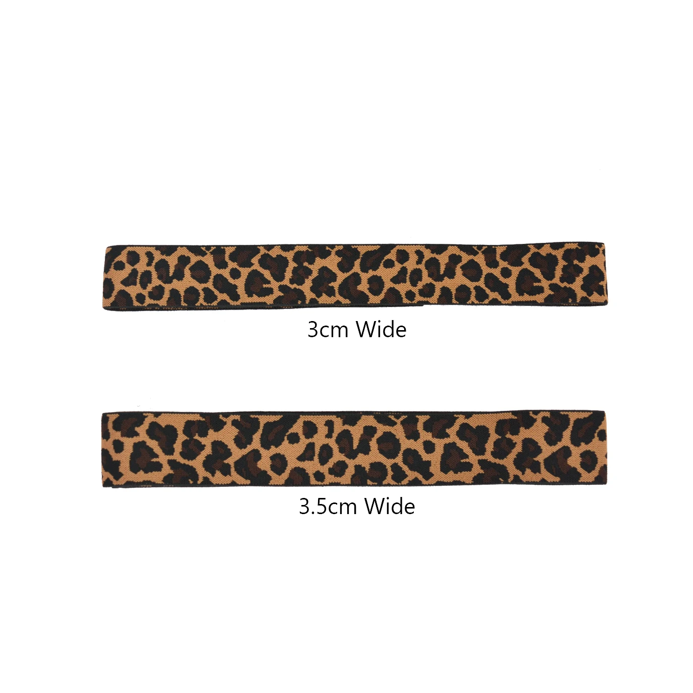 3 Pcs Lace Melting Bands Elastic Band for Wigs Adjustable Leopard Wig Bands for Lace Front Edges Laying