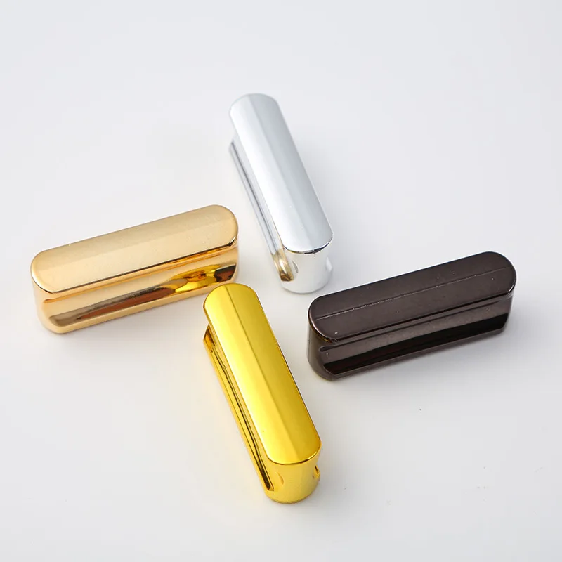 

2PCS One Line Gold Handle Plastic Wardrobe Door Handle Drawer Round Head Hardware Accessories Cabinet Small Handle