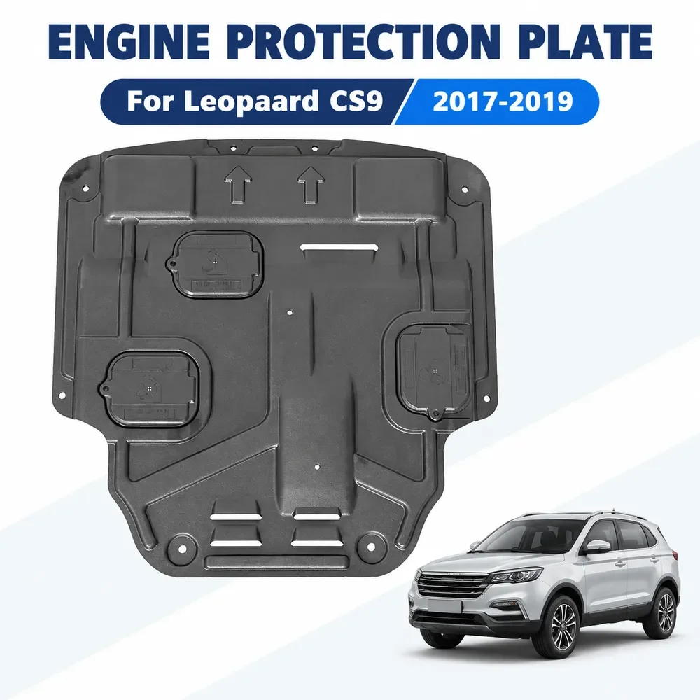 Engine Guard Heavy Duty Underbody Protection Splash Proof Scratch Resistant Car Bottom Shield For Leopaard CS9 2017-2019