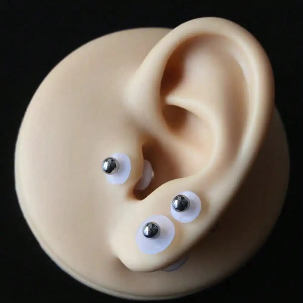 10PCS Piercing Healing Silicone Discs Flexible Hyperplasia Saucer Prevents Irritation Ear Stud Nose Ring Lip Piercing view 5