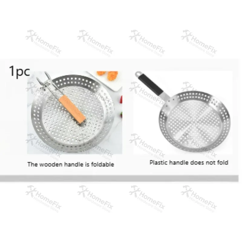 Stainless Steel Barbecue Pan, Backcountry Barbecue Pancake Pan