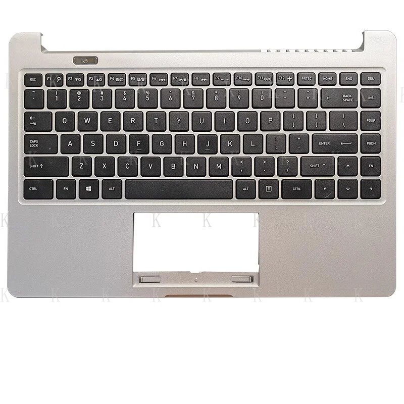 FOR   Palmrest US with Keyboard Silver for Toshiba Dynabook Satellite Pro L40G