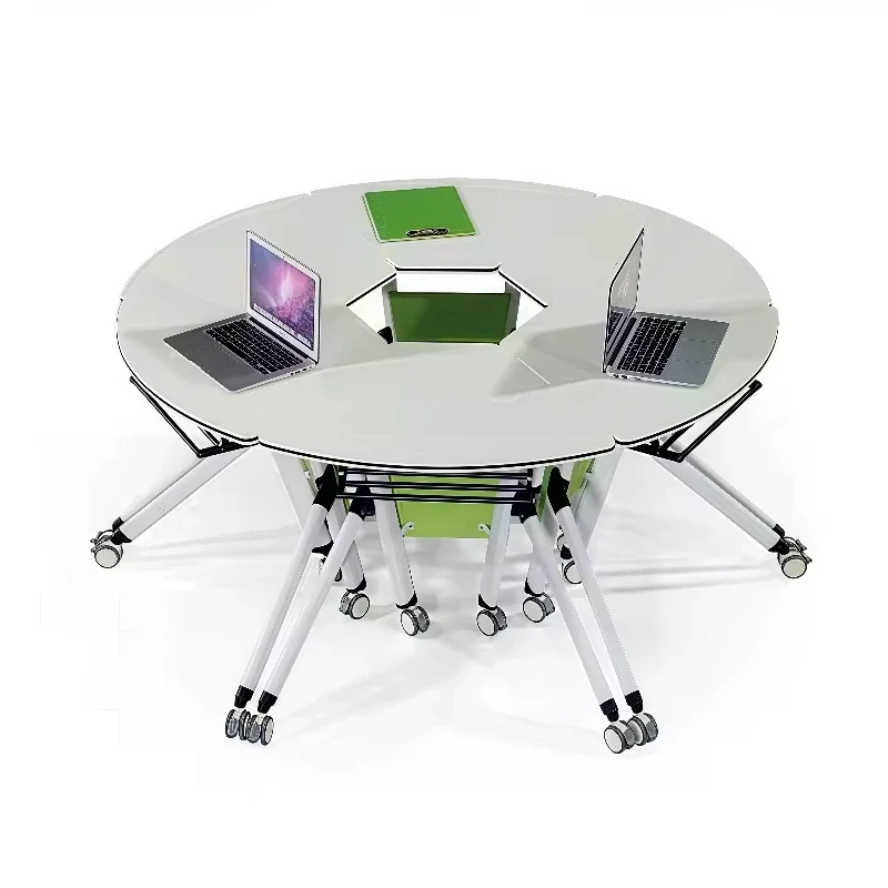 

Office Desks With Drawers Training Table Bureau Blanc Support Customization Spliceable Portable Bold Table Legs Laptop Desk