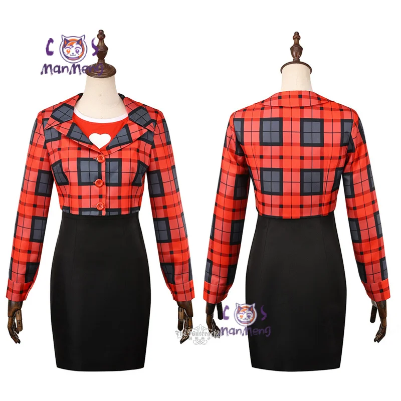 ‌ Chloé Cher Horowitz Cosplay indice Costume moins hauts à carreaux jupes T-shirts hommes femmes uniforme décontracté Halloween Costume de noël