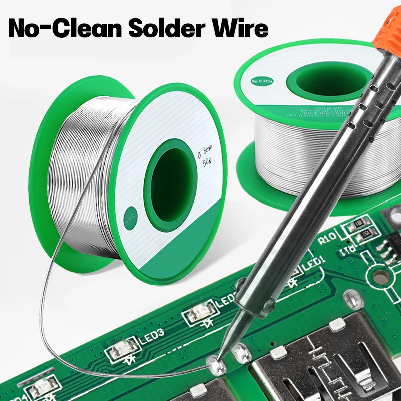 

Sn99.3/Cu0.7 Soldering Wire low temperature solid core Lead-free Solder Wire Universal Easy Melt Welding Rod Cored Welding Wires