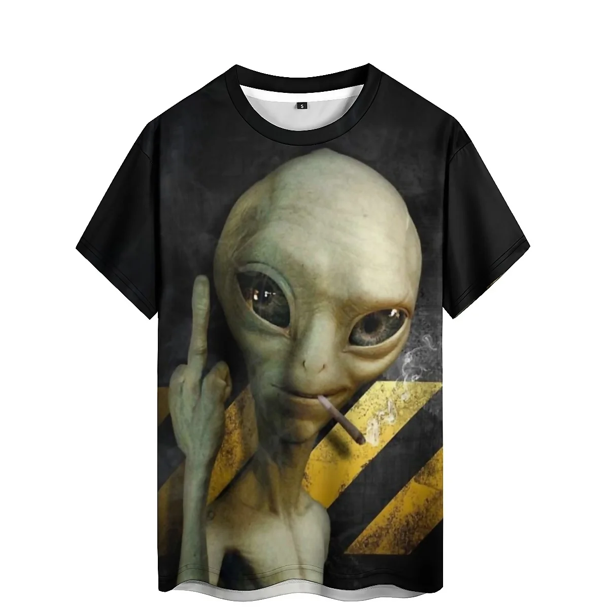 

Men's Hip-Hop Style 3D Printed Short-Sleeve T-Shirt - Christmas Costume, Youth Party Wear