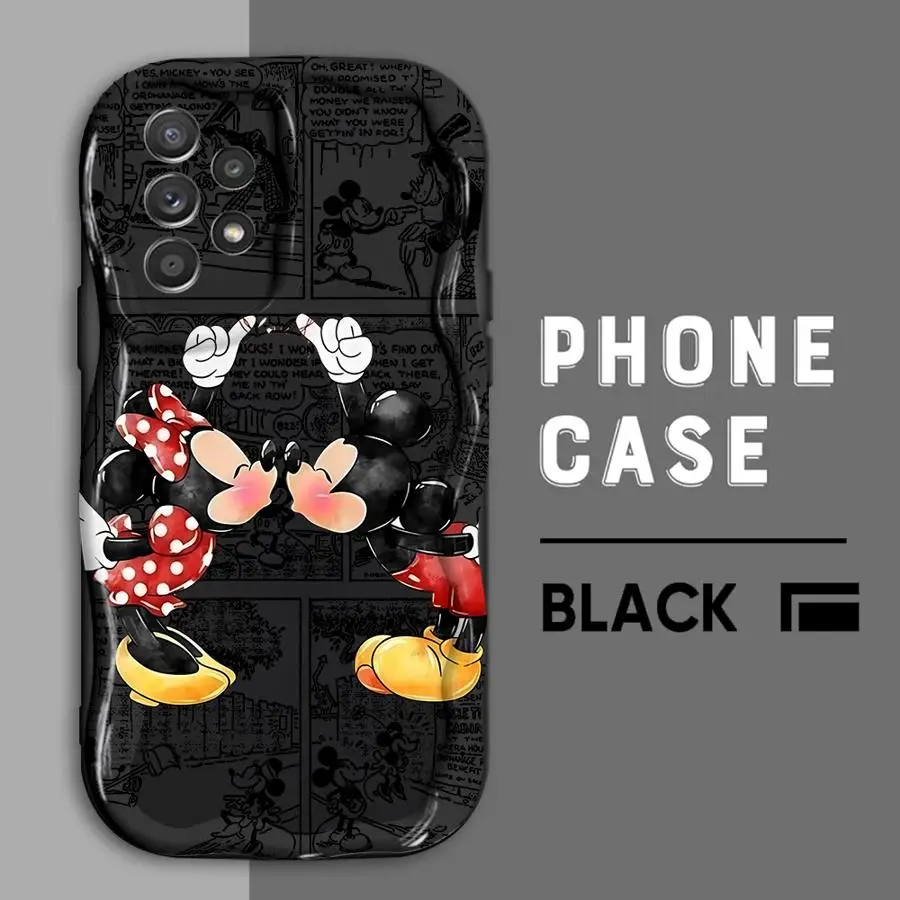 حافظة لهاتف سامسونج جالاكسي A04 A16 A03 A12 A13 A11 A02s A15 A20 A50 A05 A06 غطاء هاتف ناعم ديزني ميكي ميني الساخن #6