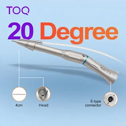 Low Speed Handpiece 20 Degree Angle Microsurgery Surgical Contra-Angle Handpiece Dentist Tool