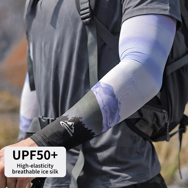

UV Sun Protection Arm Sleeves UPF 50 Sports Cooling Arm Compression Sleeves for Men Women Teenager Outdoors Fishing Hiking