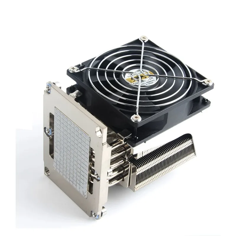 Workstation 6 Heat Pipe Rectangle Side Blow Radiator Fan