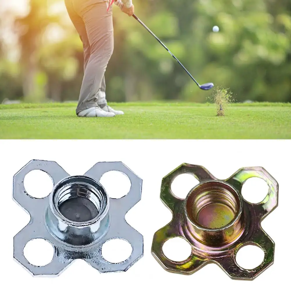 Golf Spikes for Beginners Replacement Golf Spikes 10 Pcs Golf Shoe Spikes Replacement Metal Cleats 6mm Threaded for Cricket