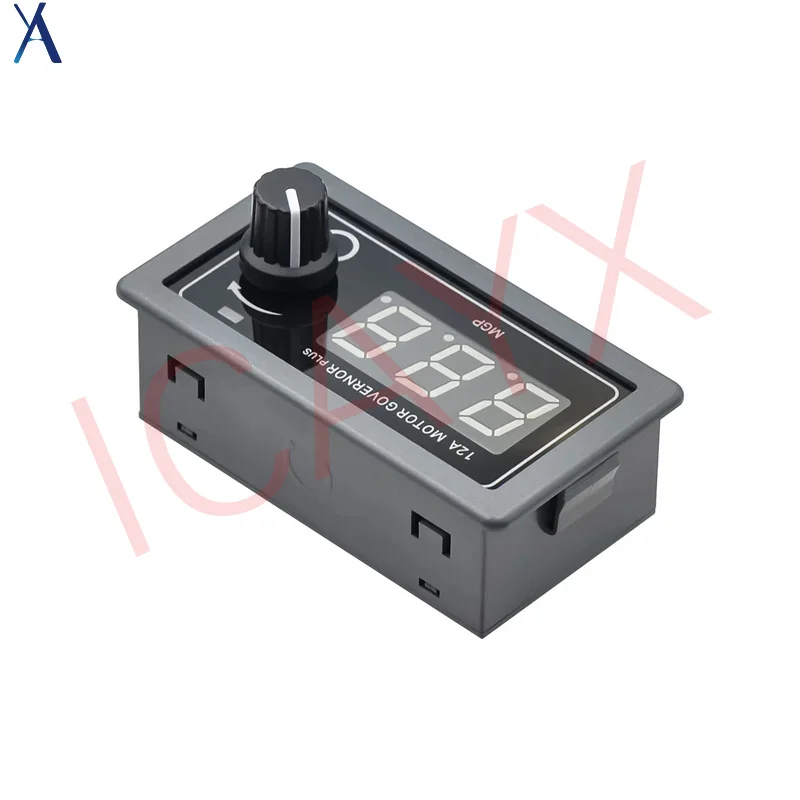 ZK-MGP PWM DC Motor Speed Controller 1KHz-99KHz Frequency Adjustable Motor Governor LED Dimming DC 5-30V 12A Dual MOS Driver