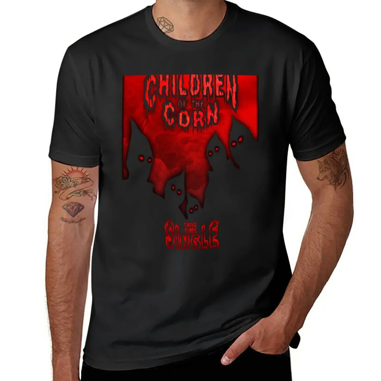 Children of the corn memphis rap T-Shirt shirts graphic tees oversized cute clothes mens champion t shirts
