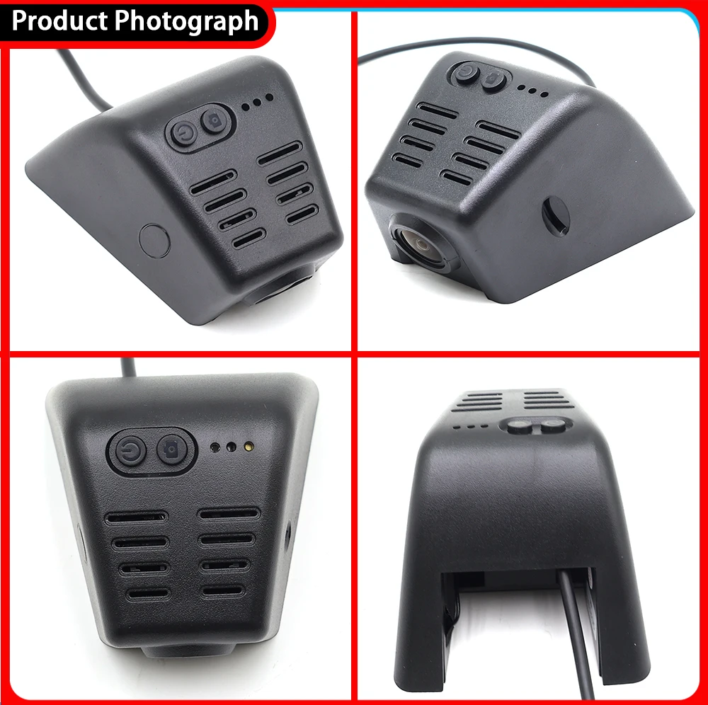 for Lincoln Nautilus Navigator L Aviator Corsair U540 U554 U611 U625 4K Wifi Car DVR Video Recorder Dash Cam Front Rear Camera