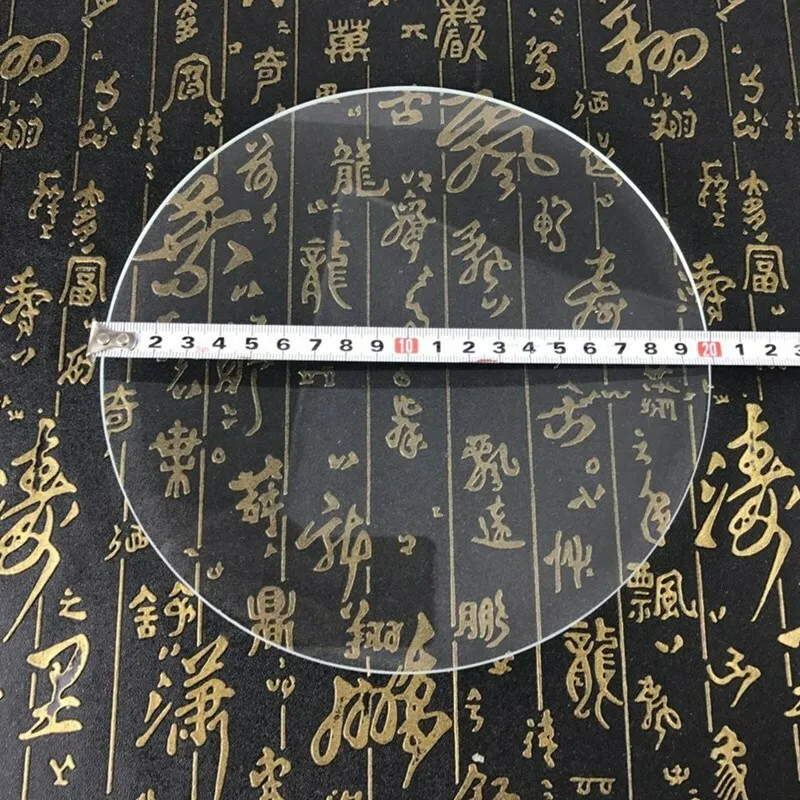 قطر 200 مللي متر 150 مللي متر كبير بلانو عدسة محدبة المكبر عدسة زجاجية مستديرة 6X 8X