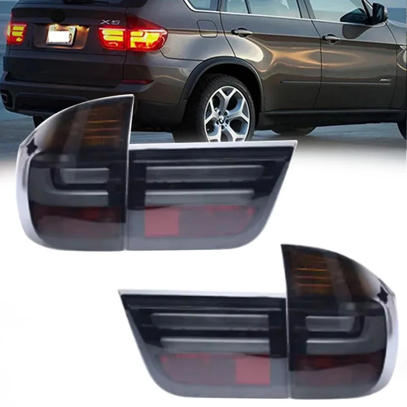

Car Led Rear Lights For BMW X5 E70 Tail Lights 2007 2008 2009 2010 2011 2012 2013 E70 Back Reverse Brake Taillights Assembly